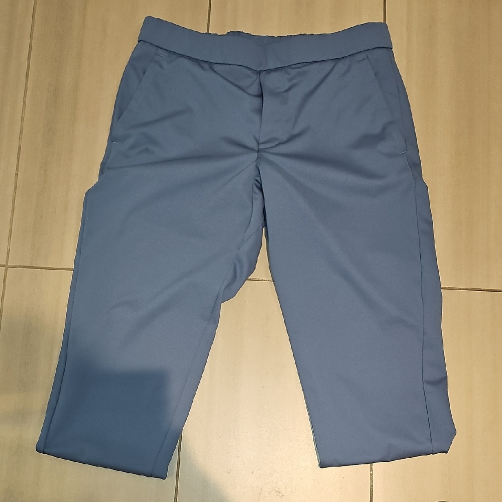 Bonobos Blue and Red Elastic Waist Pants
